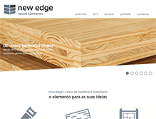 Tablet Screenshot of new-edge.pt